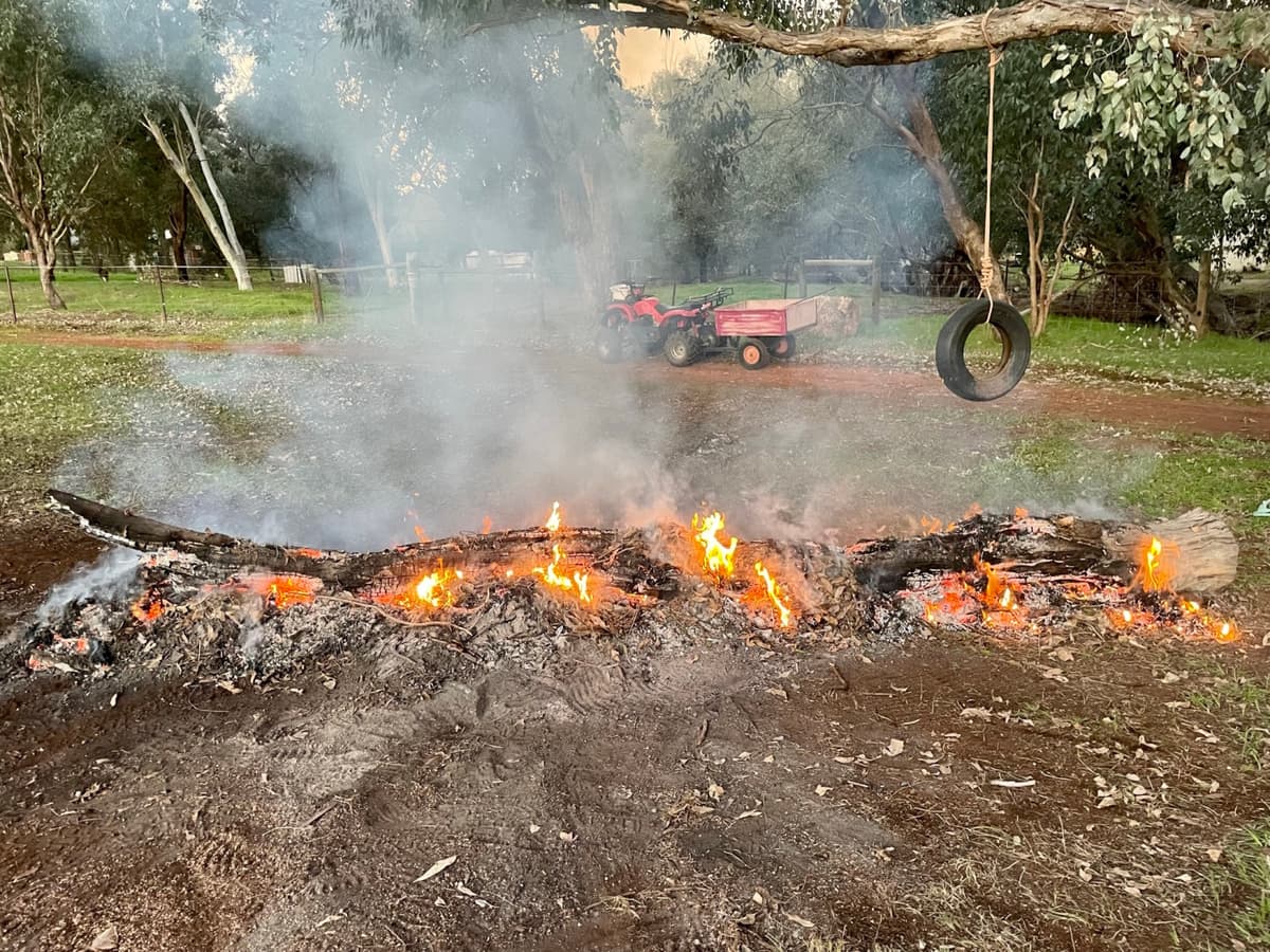 Outdoor Campfire